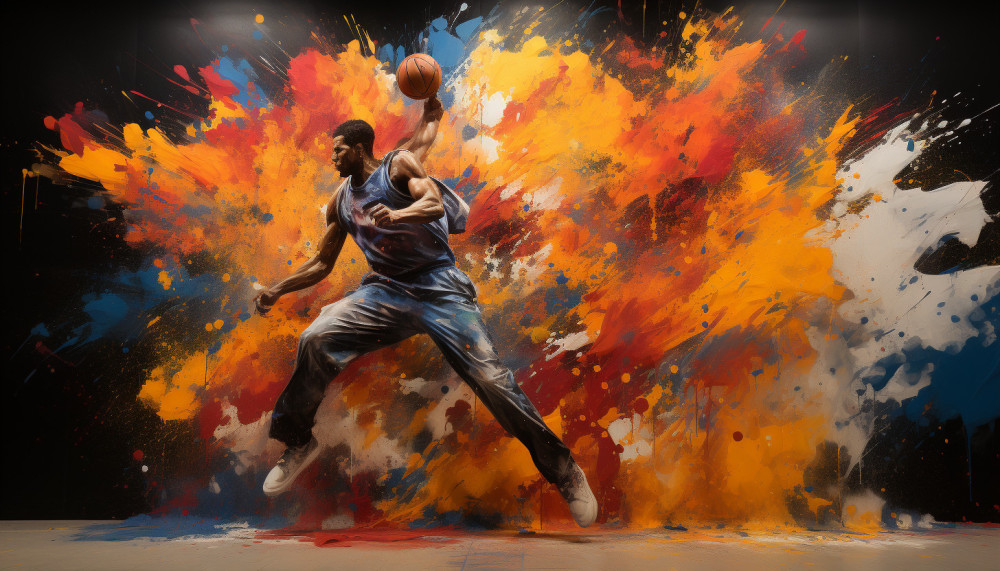 Basketball artistico: quando lo sport incontra l'arte